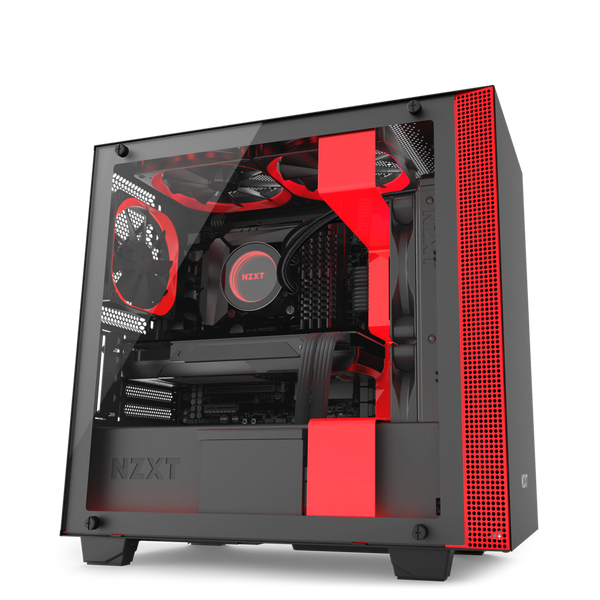 H400i Matte Black + Red