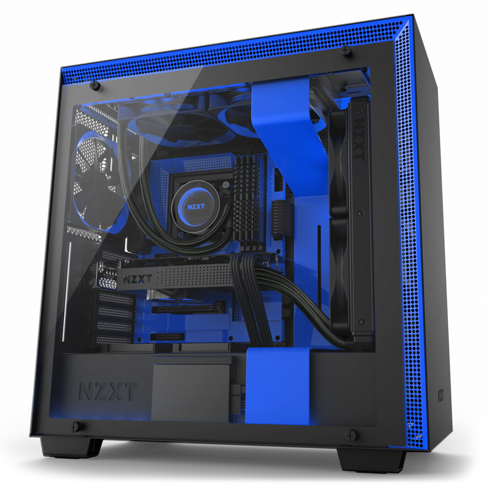 H700i Matte Black + Blue