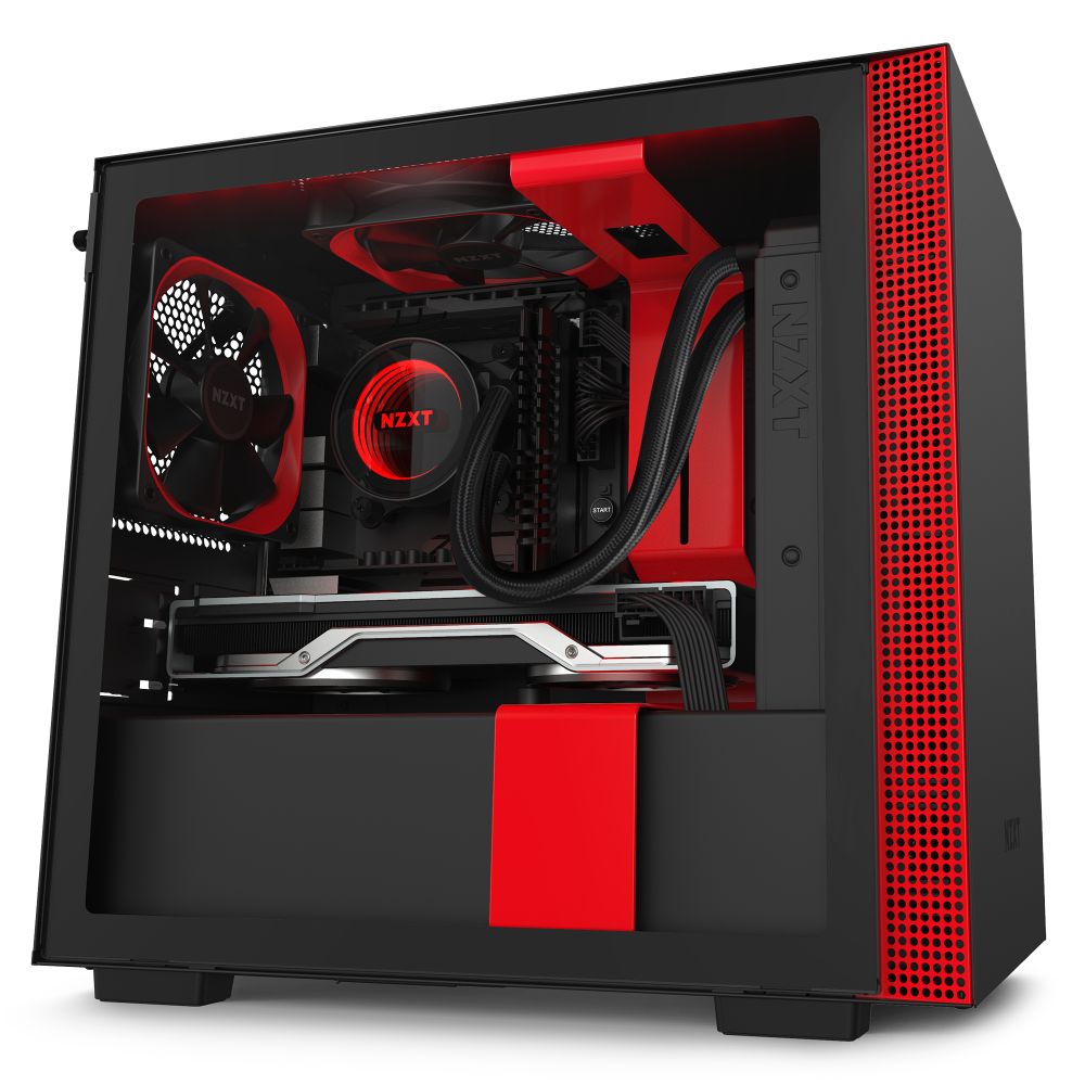 H210i Matte Black/Red