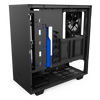 H500 Matte Black + Blue