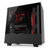 H500 Matte Black + Red