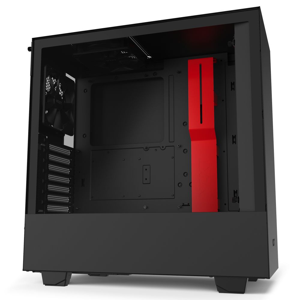 H510 Matte Black/Red