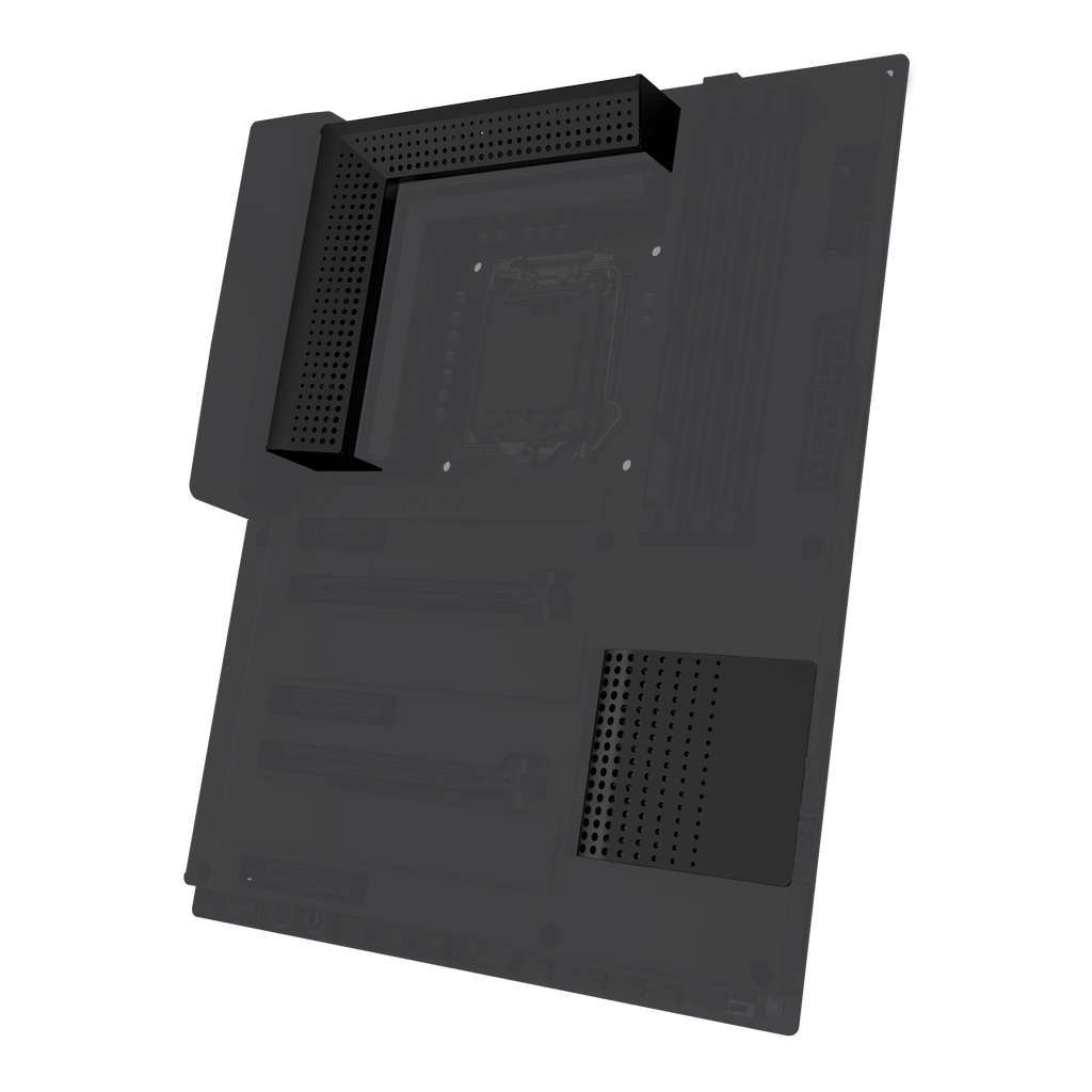 N7 Z370 Heatsink Cover Matte Black