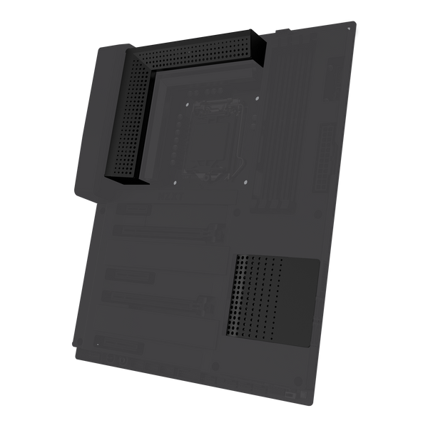 N7 Z370 Heatsink Cover Matte Black