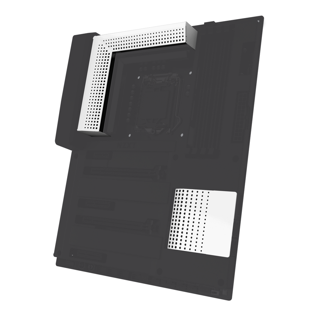 N7 Z370 Heatsink Cover Matte White