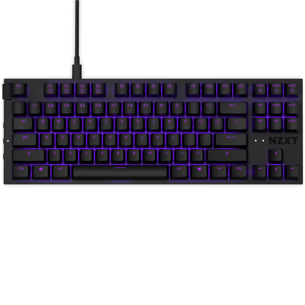 NZXT Function - Tenkeyless Mechanical Keyboard - Black